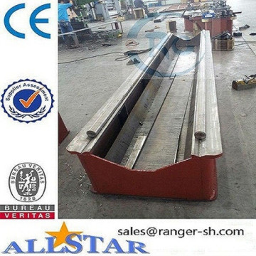 Welded galvanized pipe roll forming machine